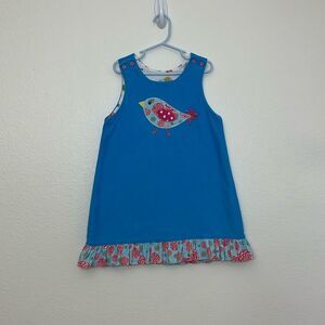 The Bailey Boys Girl Vintage Made in USA Reversible dress Sz 6